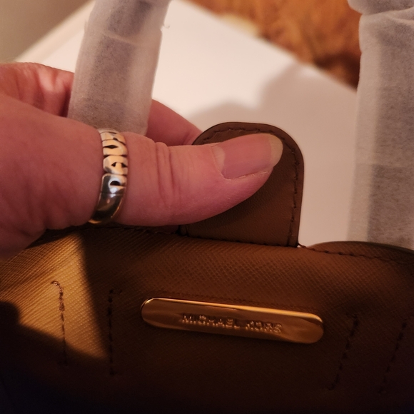 NWT Nice! Michael Kors Brown Mini Bag - Picture 9 of 10